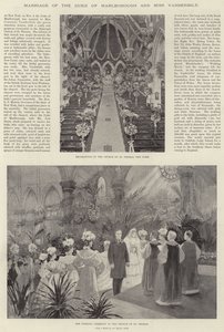 Matrimonio del Duca di Marlborough e Miss Vanderbilt